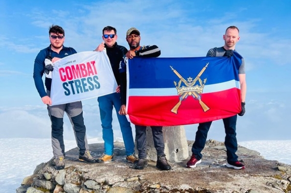 KGM Motors UK supports RAF Regiment military personnel as Three Peaks Challenge raises funds for Combat Stress