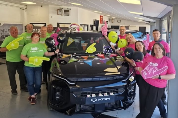KGM Motors UK celebrates five-year partnership with Station Garage Torphins