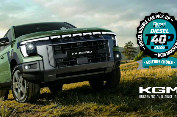 New KGM Musso continues award-winning run with Editor’s Choice honour in Diesel & EcoCar’s Diesel Top 40 2026
