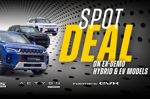 Spot Deal! KGM Motors UK launches savings of up to £6,300 for a limited time only